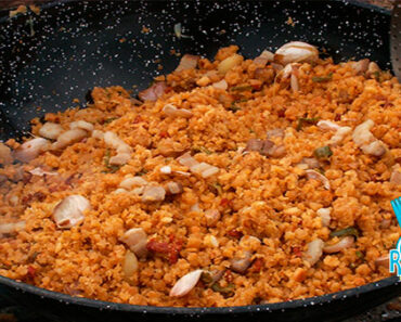 Migas con pan de pueblo